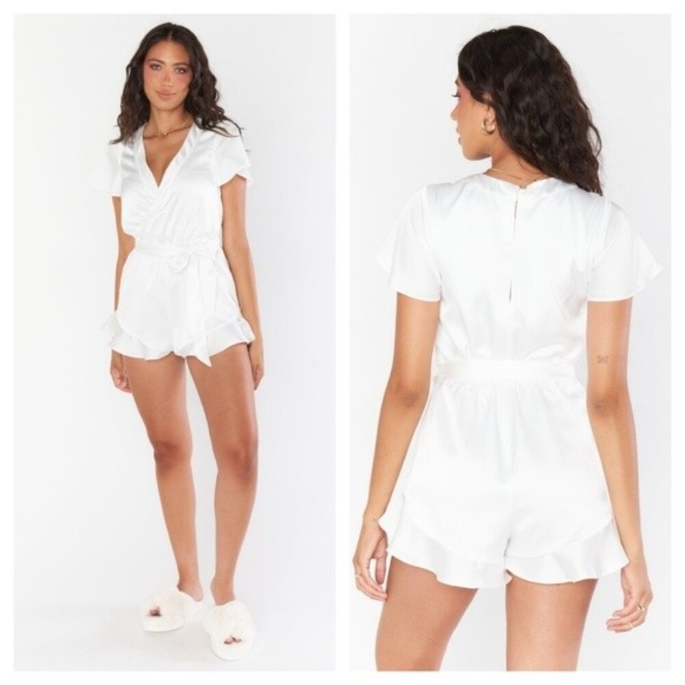 Show Me Your Mumu Say I Do Romper